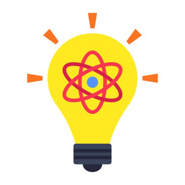 Trendy design icon of science idea