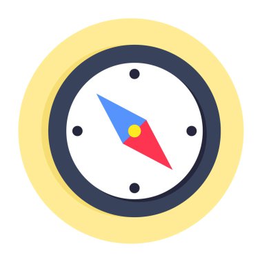 Pusulanın modern tasarım simgesi