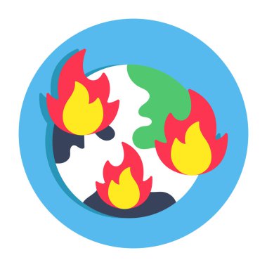 Küresel ısınmanın simge tasarımı