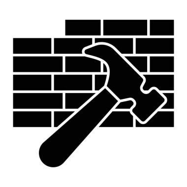 Tuğla duvarın modern tasarım simgesi