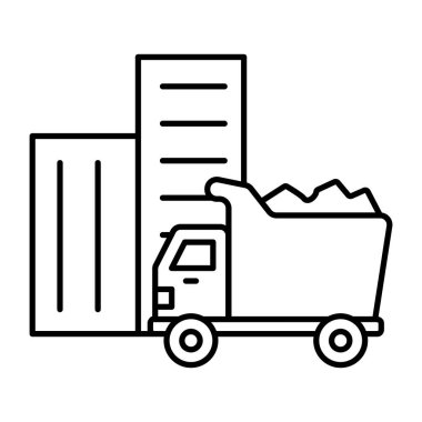 Çöp kamyonunun en iyi indirme simgesi