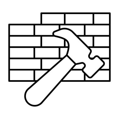 Tuğla duvarın modern tasarım simgesi