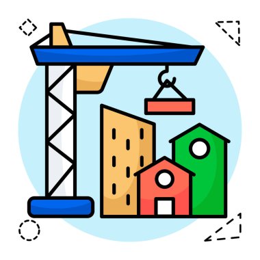 İnşaatın moda tasarım simgesi