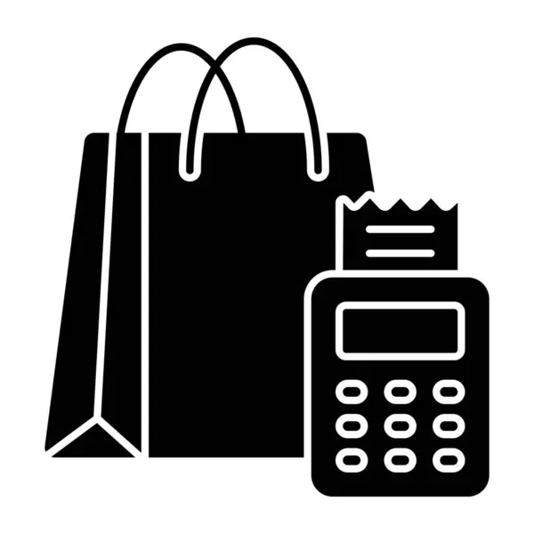 Fatura makinesinin moda tasarım simgesi