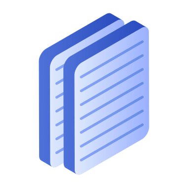 Trendy design icon of document