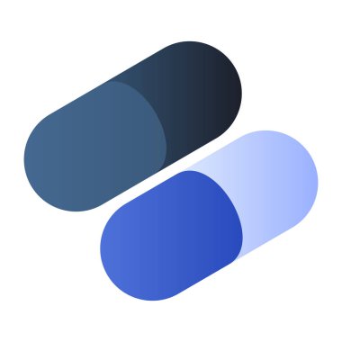 Düzenlenebilir bir hap dizayn ikonu