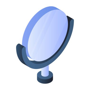 Dikiz aynasının modern tasarım simgesi