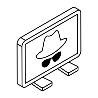 Sistem korsanlarının güzel bir tasarım simgesi