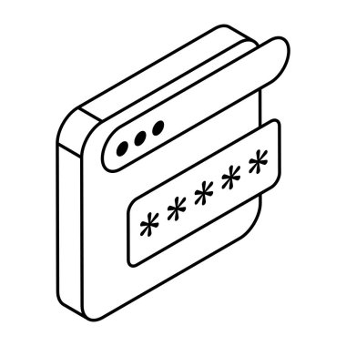 Web parolasının en iyi tasarım simgesi