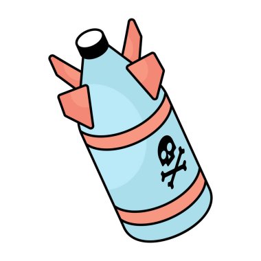 An icon design of ddos attack