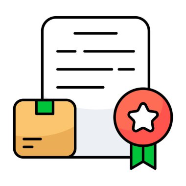 Lojistik sözleşmenin simge tasarımı