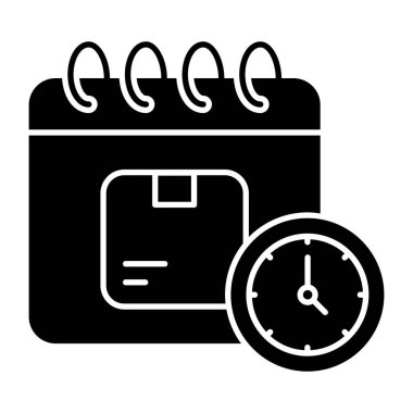 Teslimat zamanının moda tasarım simgesi