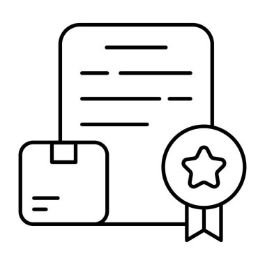 Lojistik sözleşmenin simge tasarımı