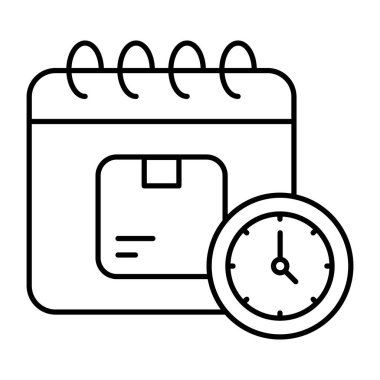 Teslimat zamanının moda tasarım simgesi