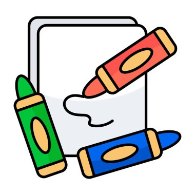 Vurgulayıcıların mükemmel tasarım simgesi