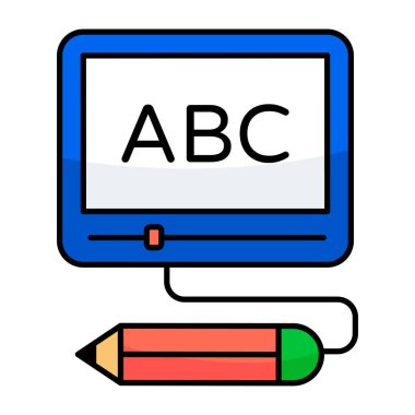 Dijital yazının bir simge tasarımı