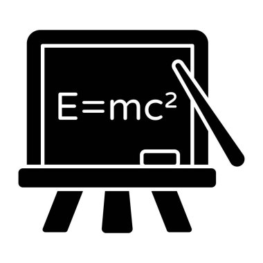 Fizik sınıfının bir simge tasarımı