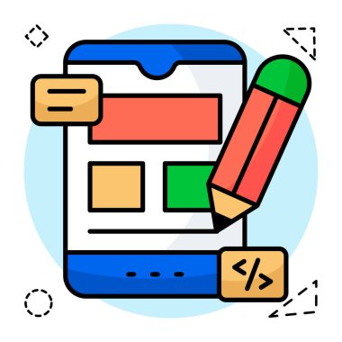 Mobil tasarımın mükemmel tasarım simgesi