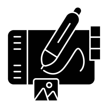 Kalem tabletinin moda tasarım simgesi