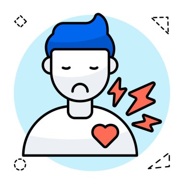 Kalp ağrısının simgesini indirir misin?