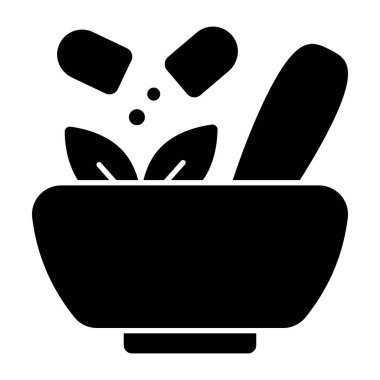 Havan topu modern tasarım simgesi