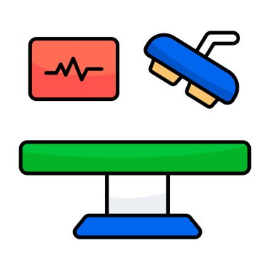 Çalışma tablosunun düzenlenebilir tasarım simgesi