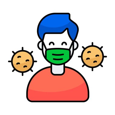 Maske takmanın modern tasarım simgesi