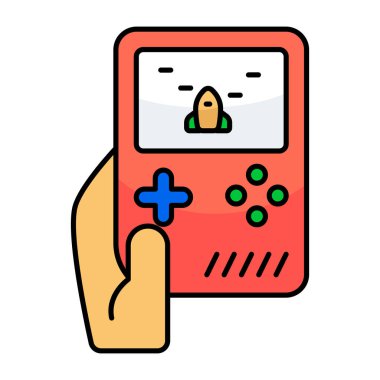 Brick oyun simgesi, düzenlenebilir vektör