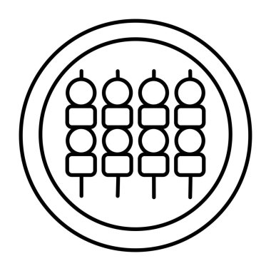 Kebap 'ın yaratıcı tasarım simgesi