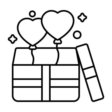 Sürpriz kutunun en iyi tasarım simgesi