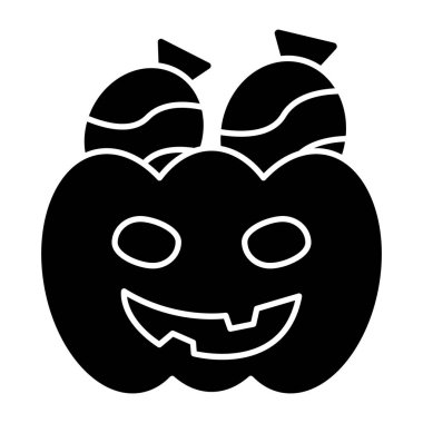 Cadılar Bayramı balkabağının modern tasarım simgesi