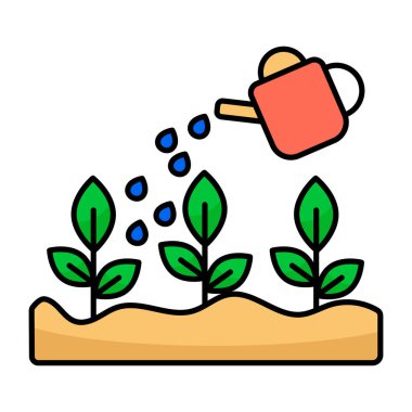 Su fıskiyesinin simge tasarımı