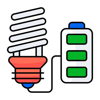 Öncü ışığın yaratıcı tasarım simgesi