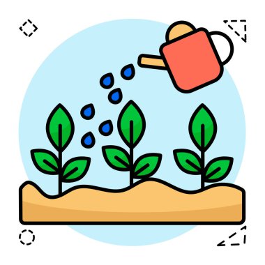 Su fıskiyesinin simge tasarımı