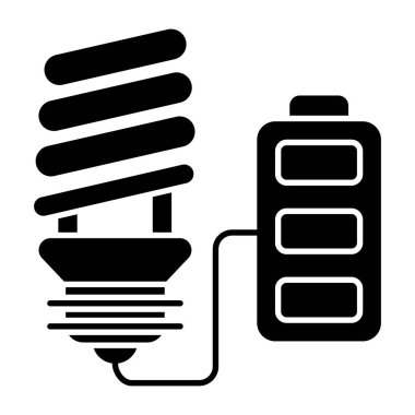 Öncü ışığın yaratıcı tasarım simgesi