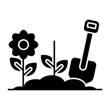 Kazmanın düzenlenebilir tasarım simgesi