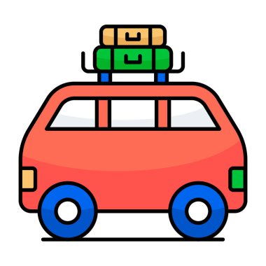 Yolculuğun modern tasarım simgesi