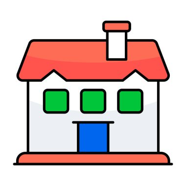 Ev inşa etmenin mükemmel tasarım simgesi