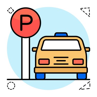 Otoparkın en iyi indirme simgesi