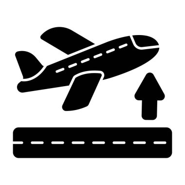 Bir uçak tasarımı simgesi