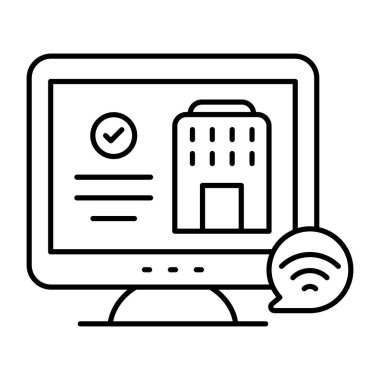 Akıllı yapının modaya uygun vektör tasarımı