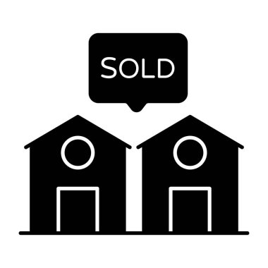 Eve satılan renkli bir tasarım simgesi