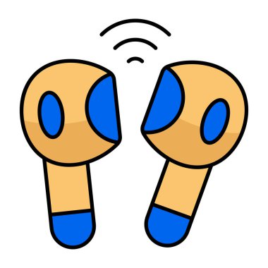 Kablosuz ellerin yaratıcı tasarım simgesi