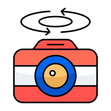 Kameranın premimium indirme simgesi