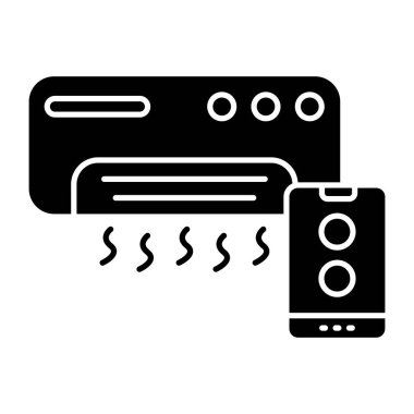 Perfect design icon of air conditioner