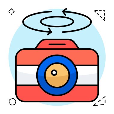 Kameranın premimium indirme simgesi