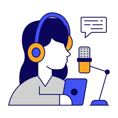 Vokalistin premimium indirme simgesi