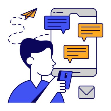 Mobil sohbetin premimium indirme simgesi