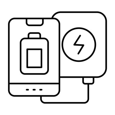 Güç bankasının eşsiz bir tasarım simgesi