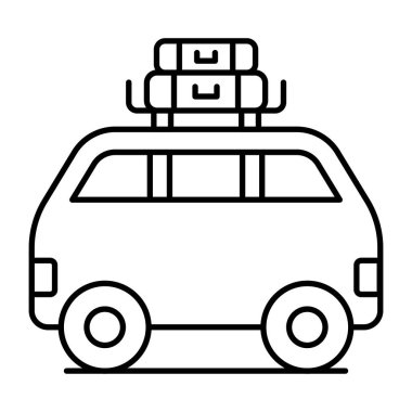 Yolculuğun modern tasarım simgesi